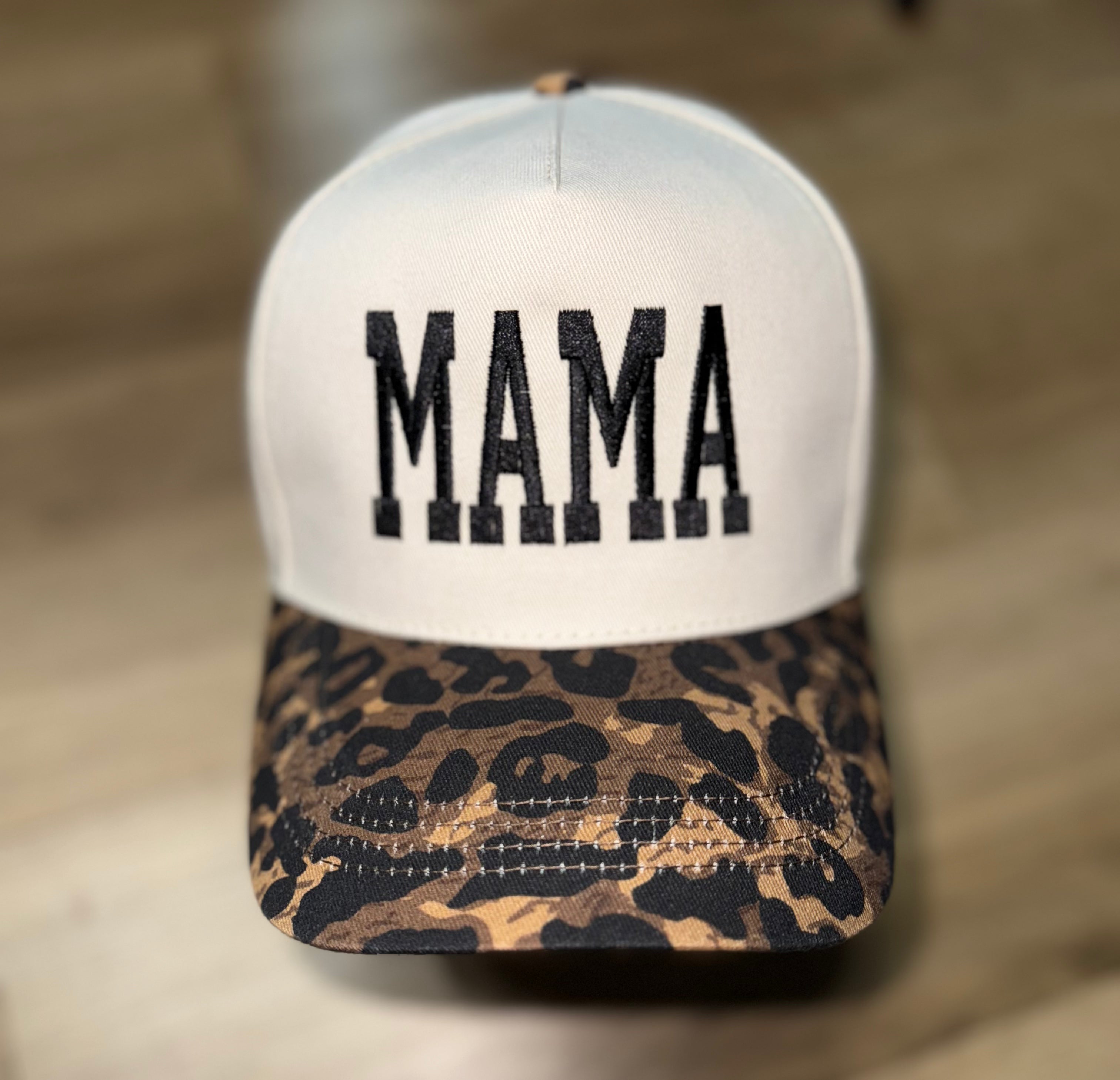 Mama leopard snapback