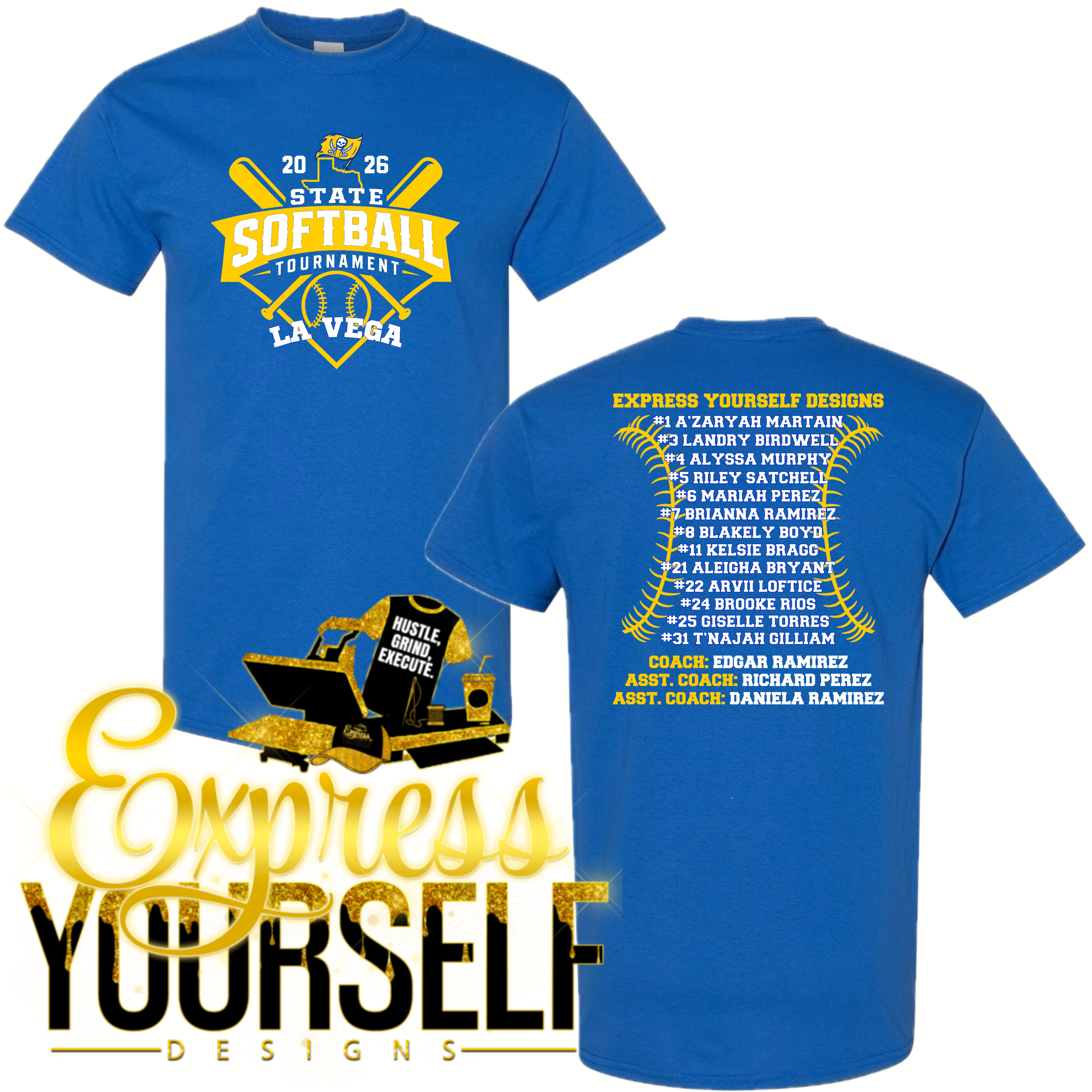 LA VEGA STATE TOURNAMENT SHIRTS