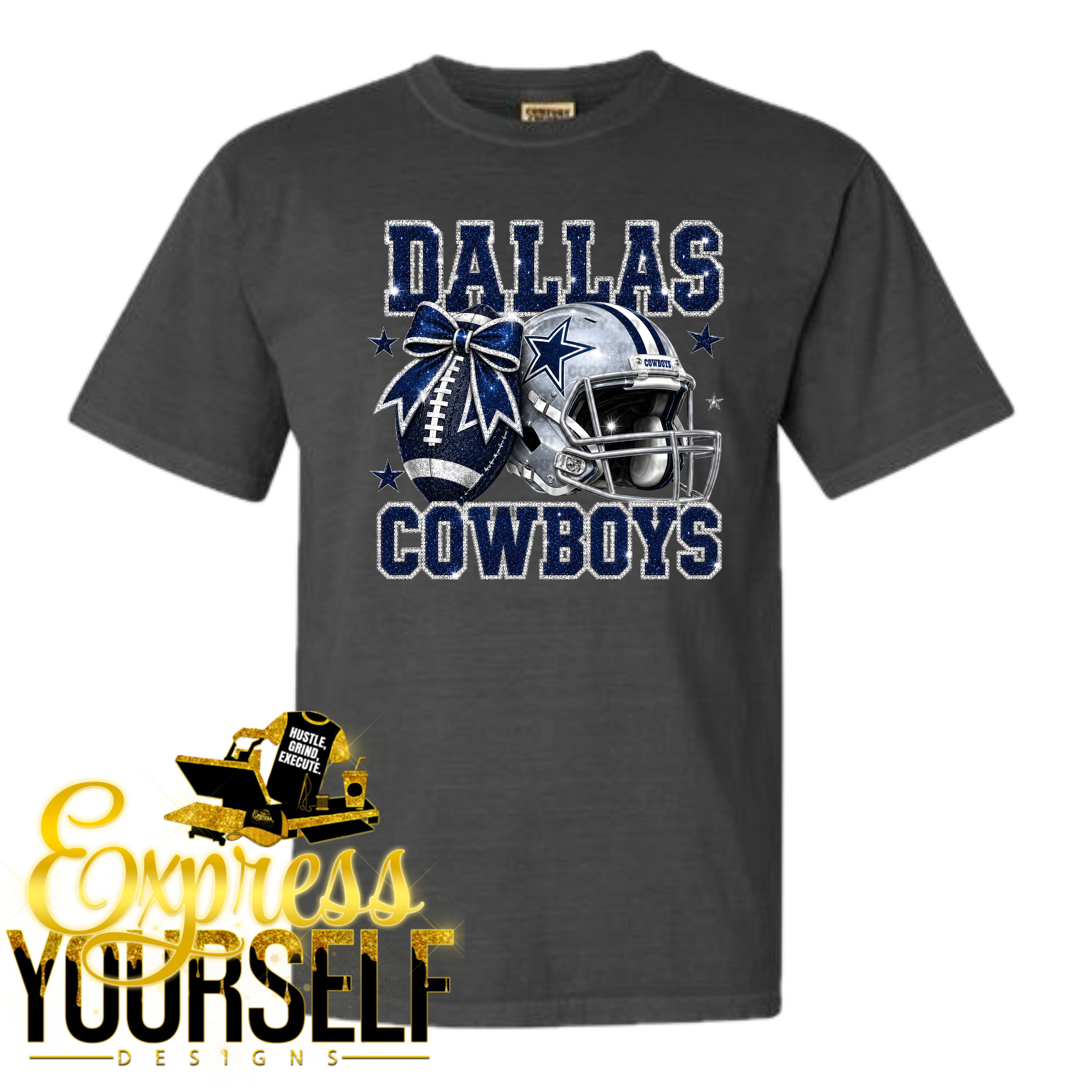 DC FAUX BLING COMFORT COLORS SHIRT